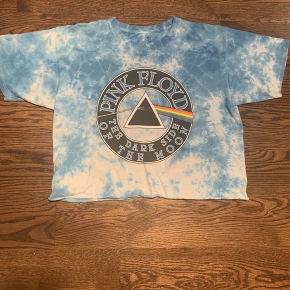 Womens Pink Floyd Crop Top, size Large, Dark Side of the Moon, 2018 - Picture 1 of 6